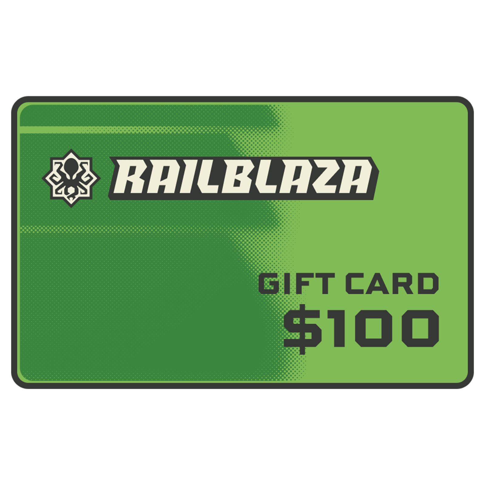  100 RAILBLAZA Gift Card RAILBLAZA