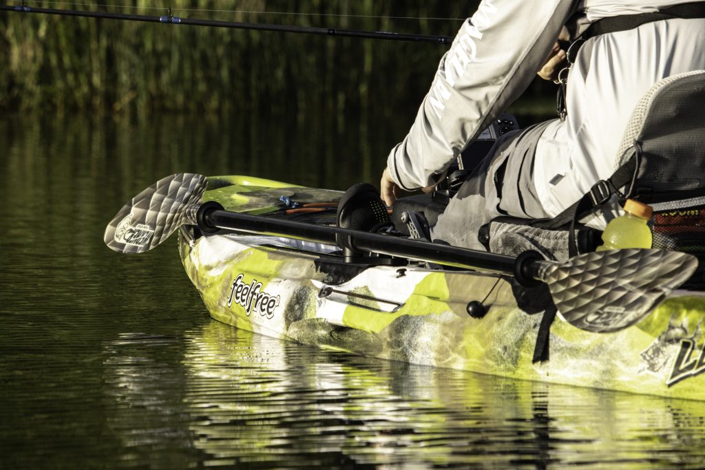 Paddle holders are a must on any kayak.