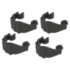 HEXX Tube Cable Clip 4 pack